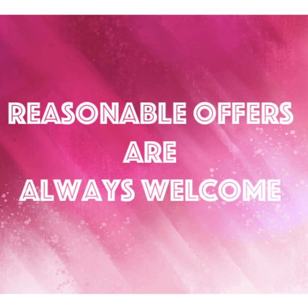 Reasonable offers